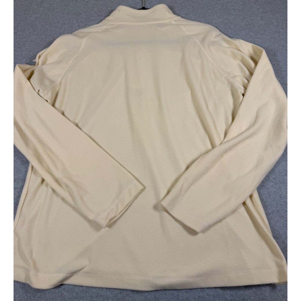 Regatta Great Outdoors 1/4 Zip Pullover Fleece Cream Ivory Size 12, SKU143 - Picture 5 of 8
